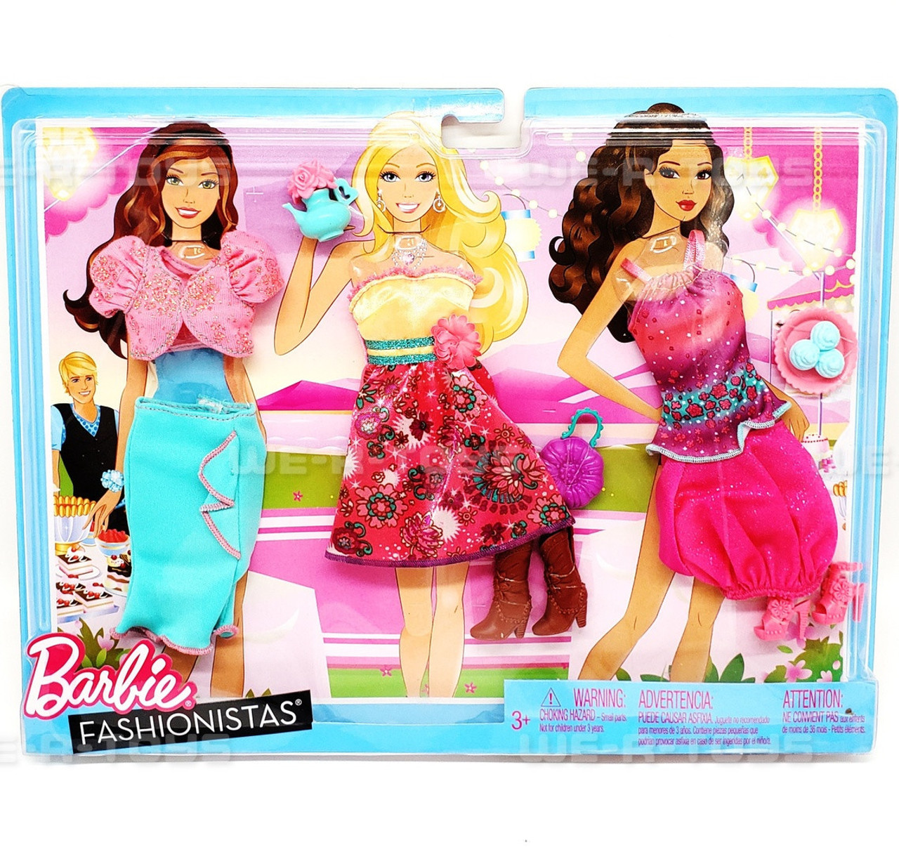 Barbie Fashionistas - Pack de roupa W3181