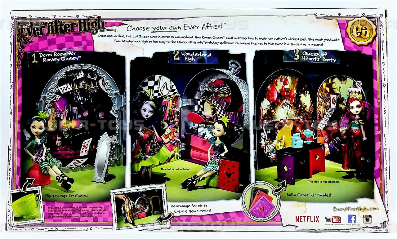 Mattel Ever After High Spellbinding Raven Queen Evil Queen Doll