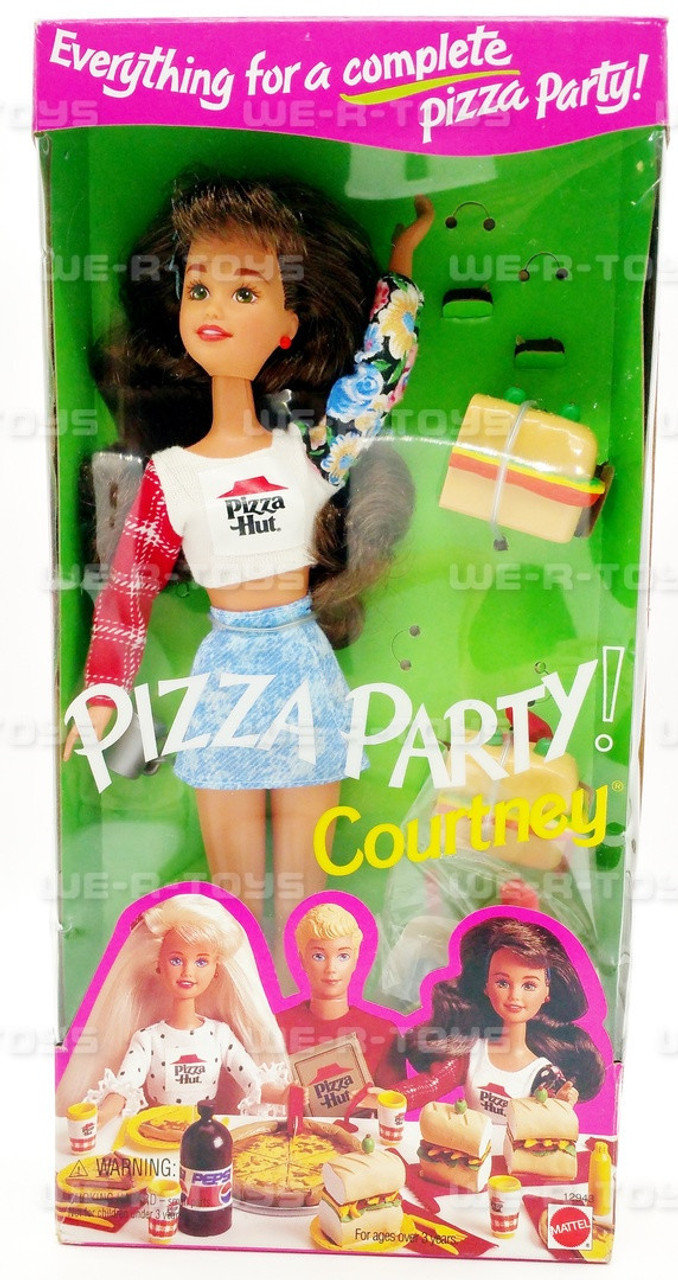 Pizza Party Courtney Barbie Doll Pizza Hut 1994 Mattel12943