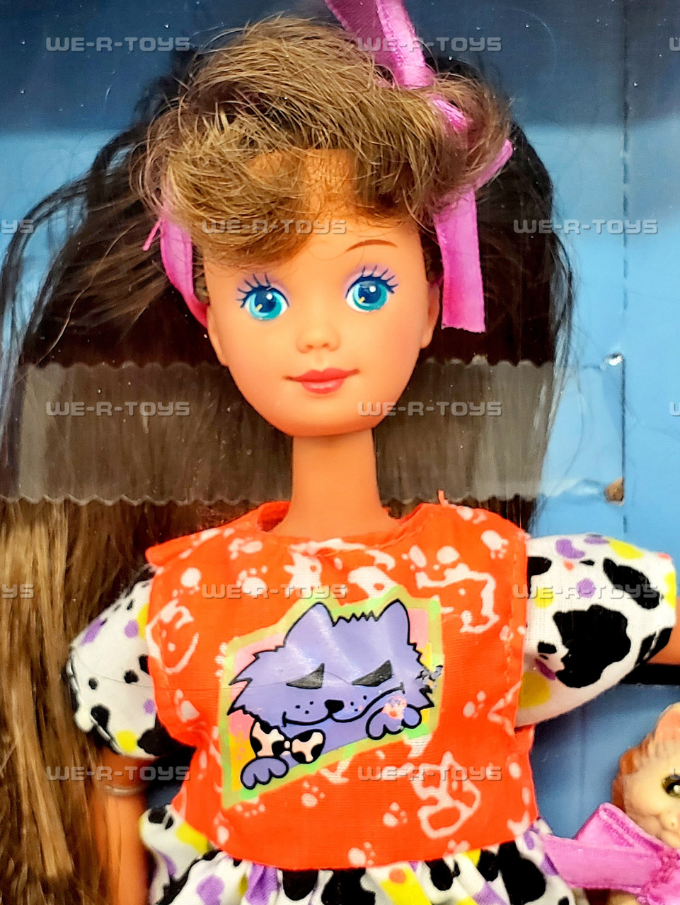 Barbie Pet Pals Courtney Doll with Kitty & Accessories 1991 Mattel
