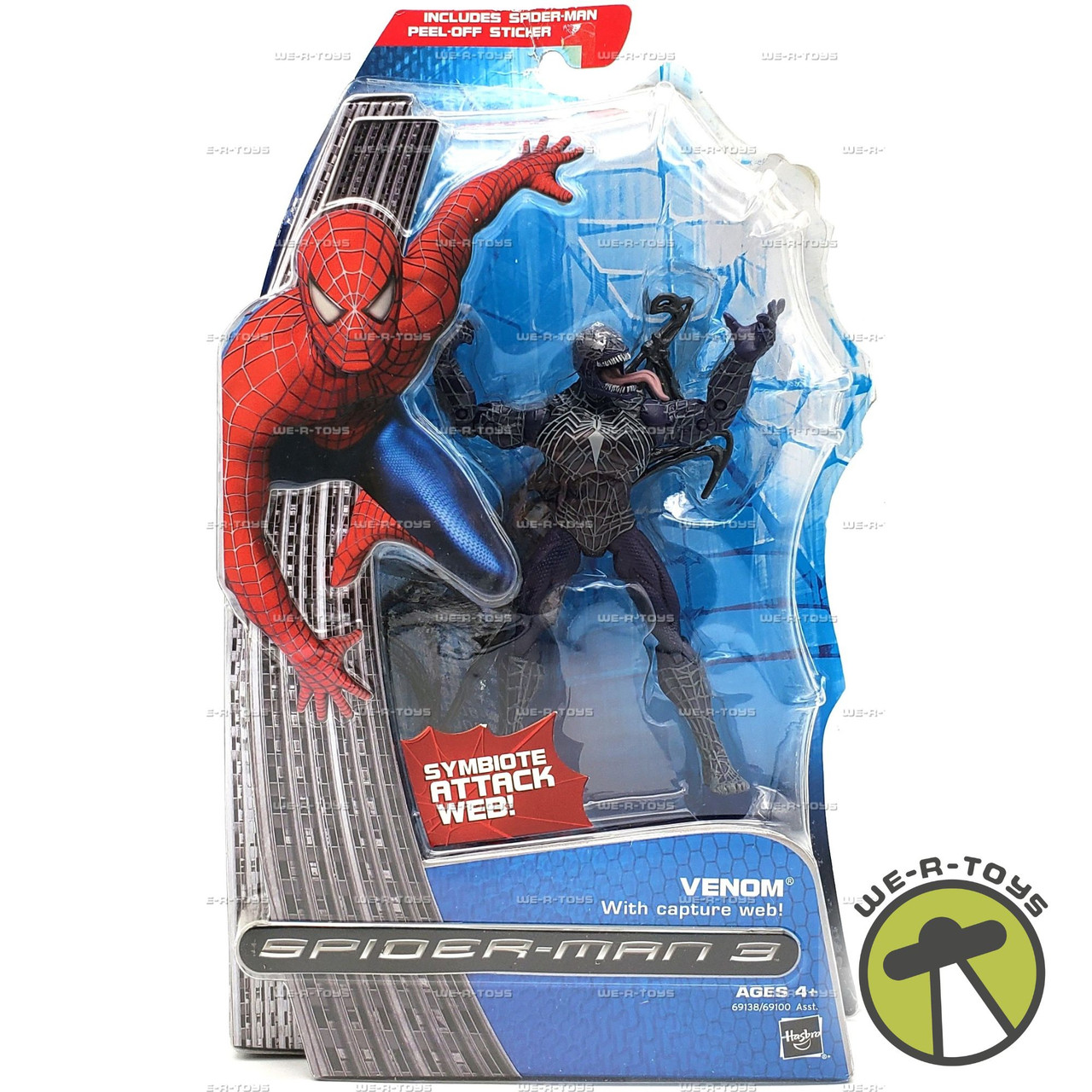 Marvel Spider-Man 3 Venom Action Figure (Blue) With Capture Web