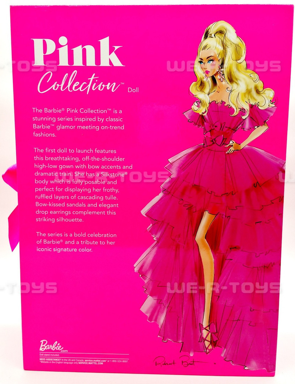 Barbie Signature Pink Collection Barbie Silkstone Doll 2020 Mattel GTJ76