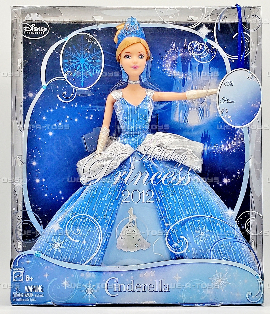 Disney Princess Cinderella Holiday Princess Doll 2011 Mattel W5567