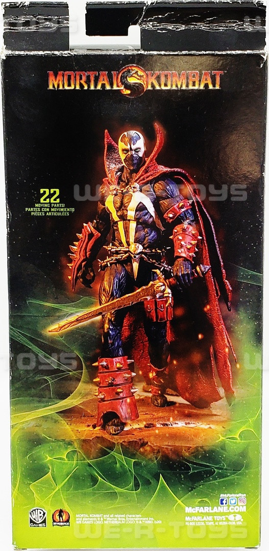 Mortal Kombat Spawn フィギュア UNVEILING: SPAWN Mortal Kombat 11 Action Figure