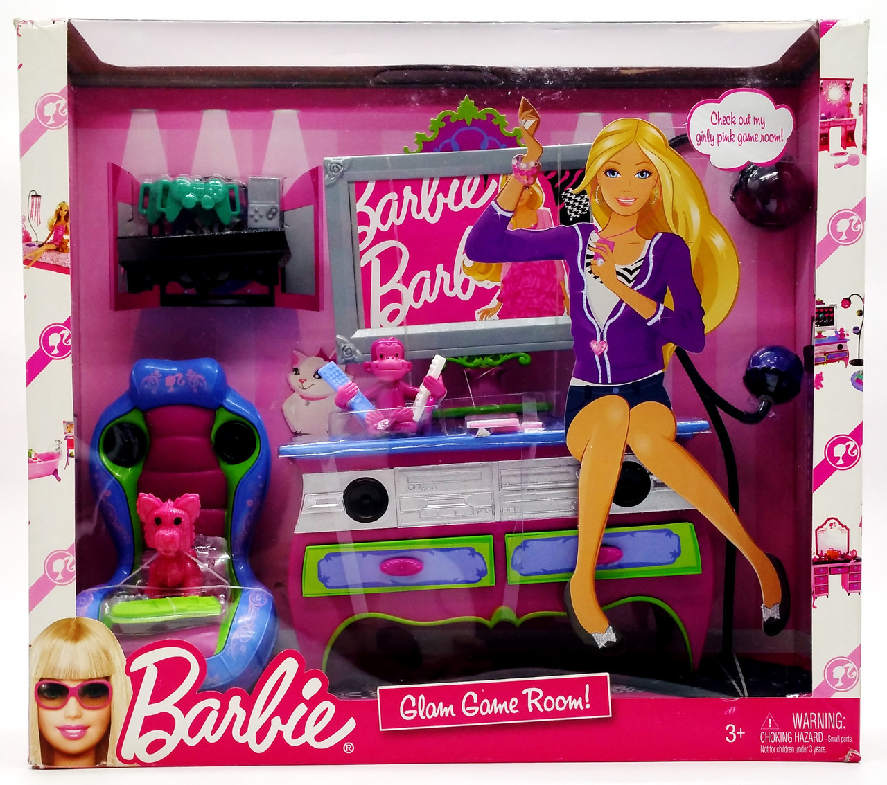 Barbie game clearance barbie set