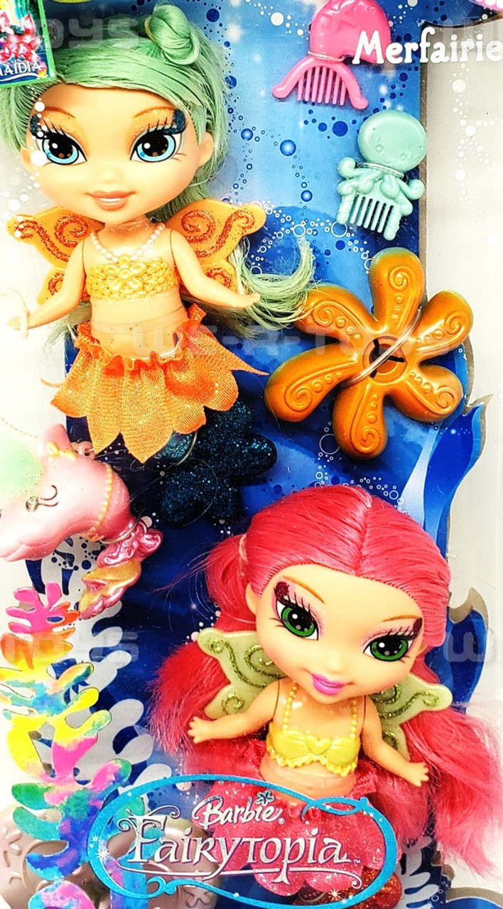 Barbie Fairytopia Mermaidia Merfairies Dolls 2005 Mattel #J0726