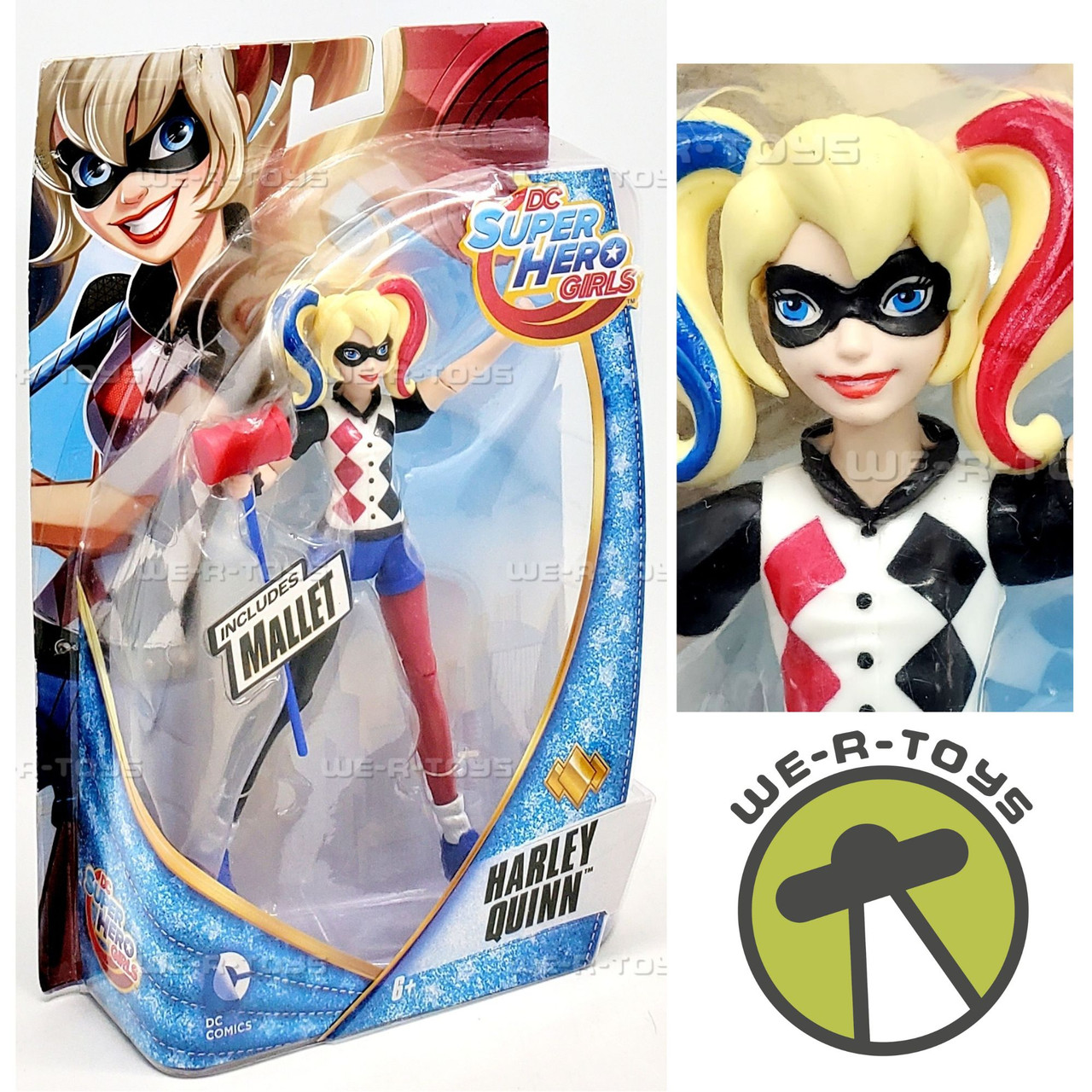 DC Super Hero Girls Harley Quinn Action Figure with Mallet 2015