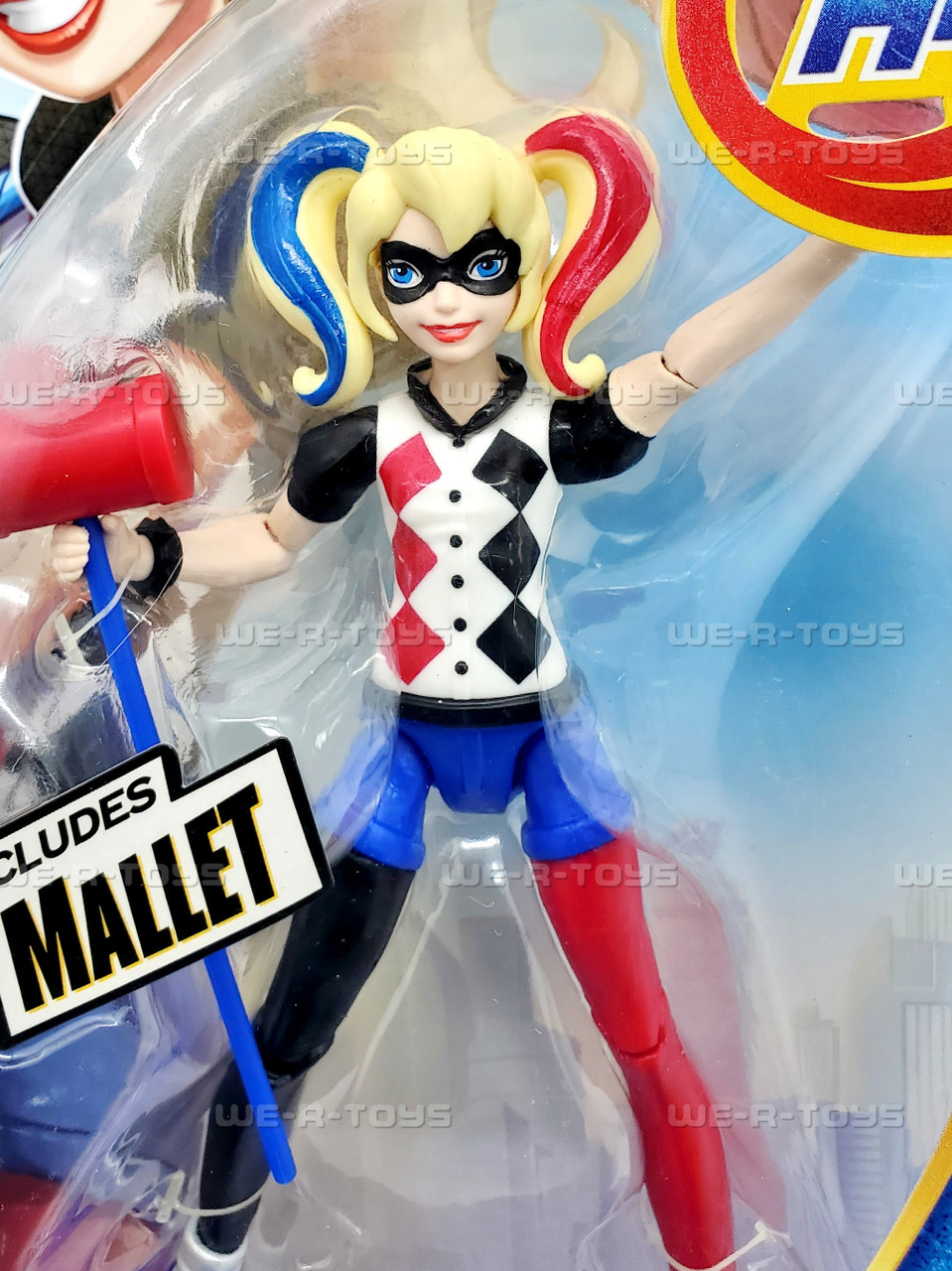 DC Super Hero Girls Harley Quinn Action Figure with Mallet 2015