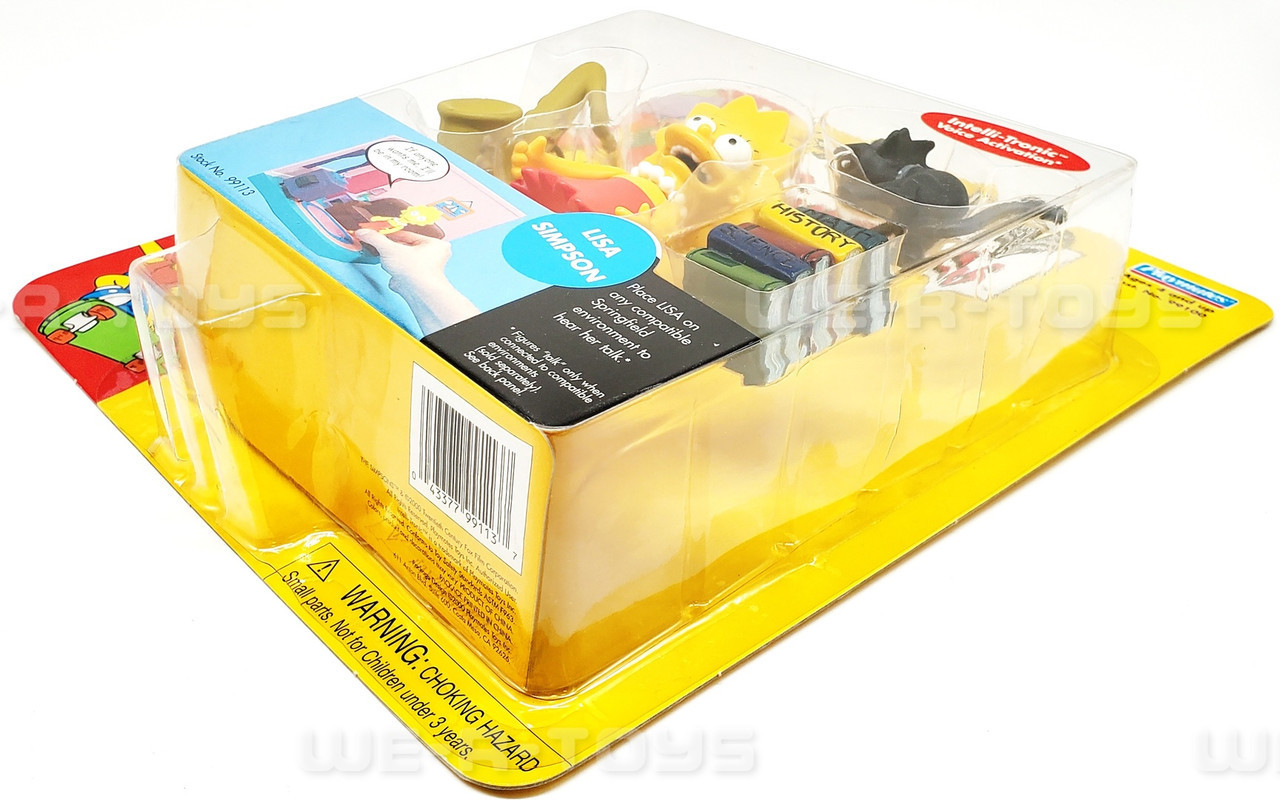 The Simpsons World of Springfield Interactive Figure Lisa Simpson