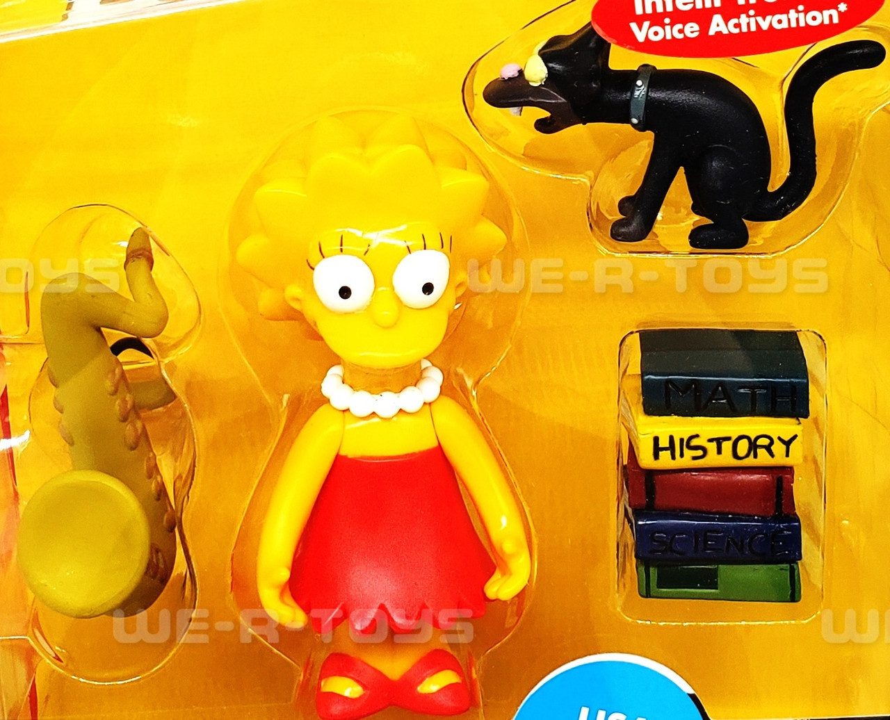 The Simpsons World of Springfield Interactive Figure Lisa Simpson
