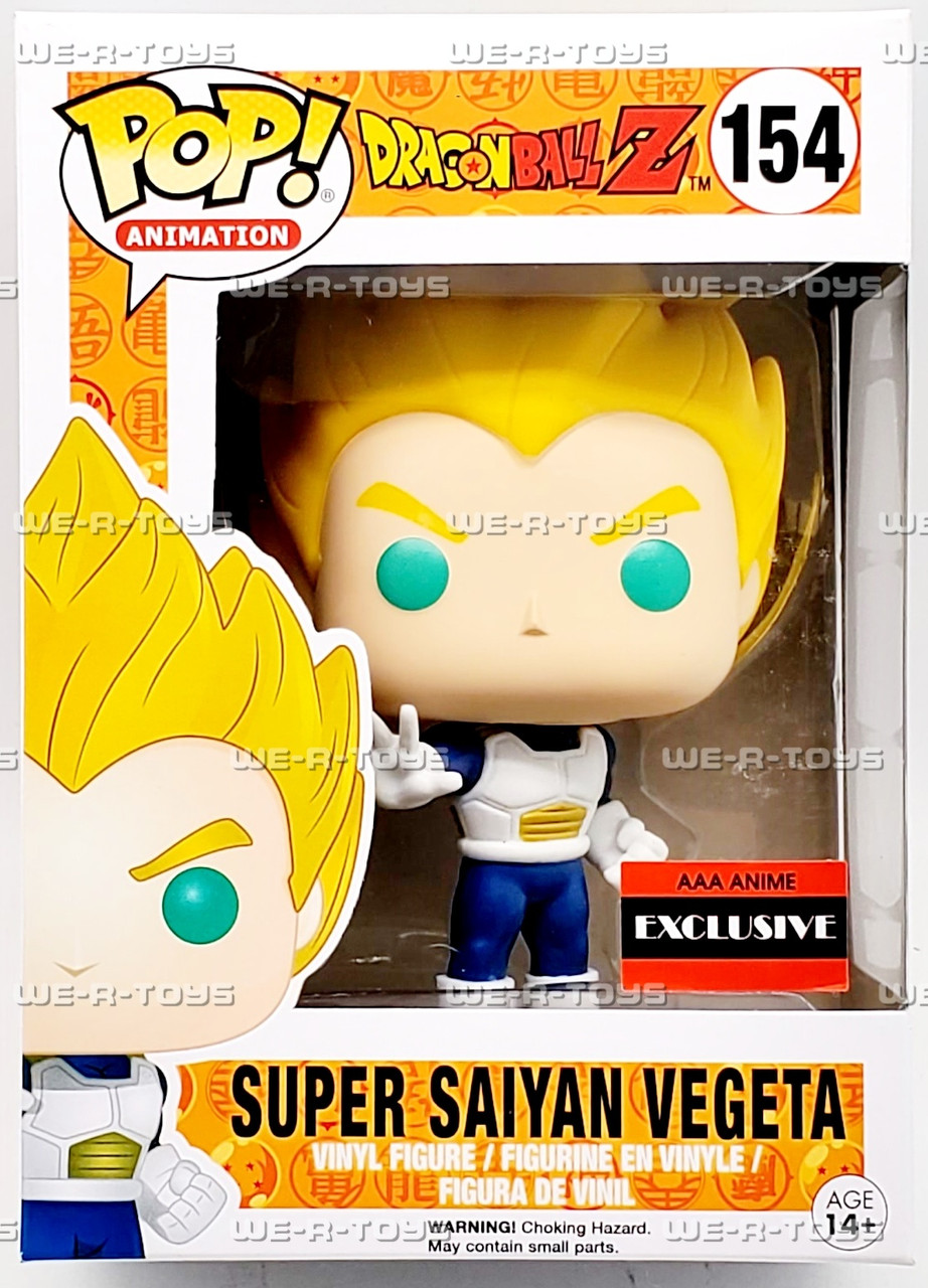 Funko Pop Animation 154 Dragon Ball Z Super Saiyan Vegeta
