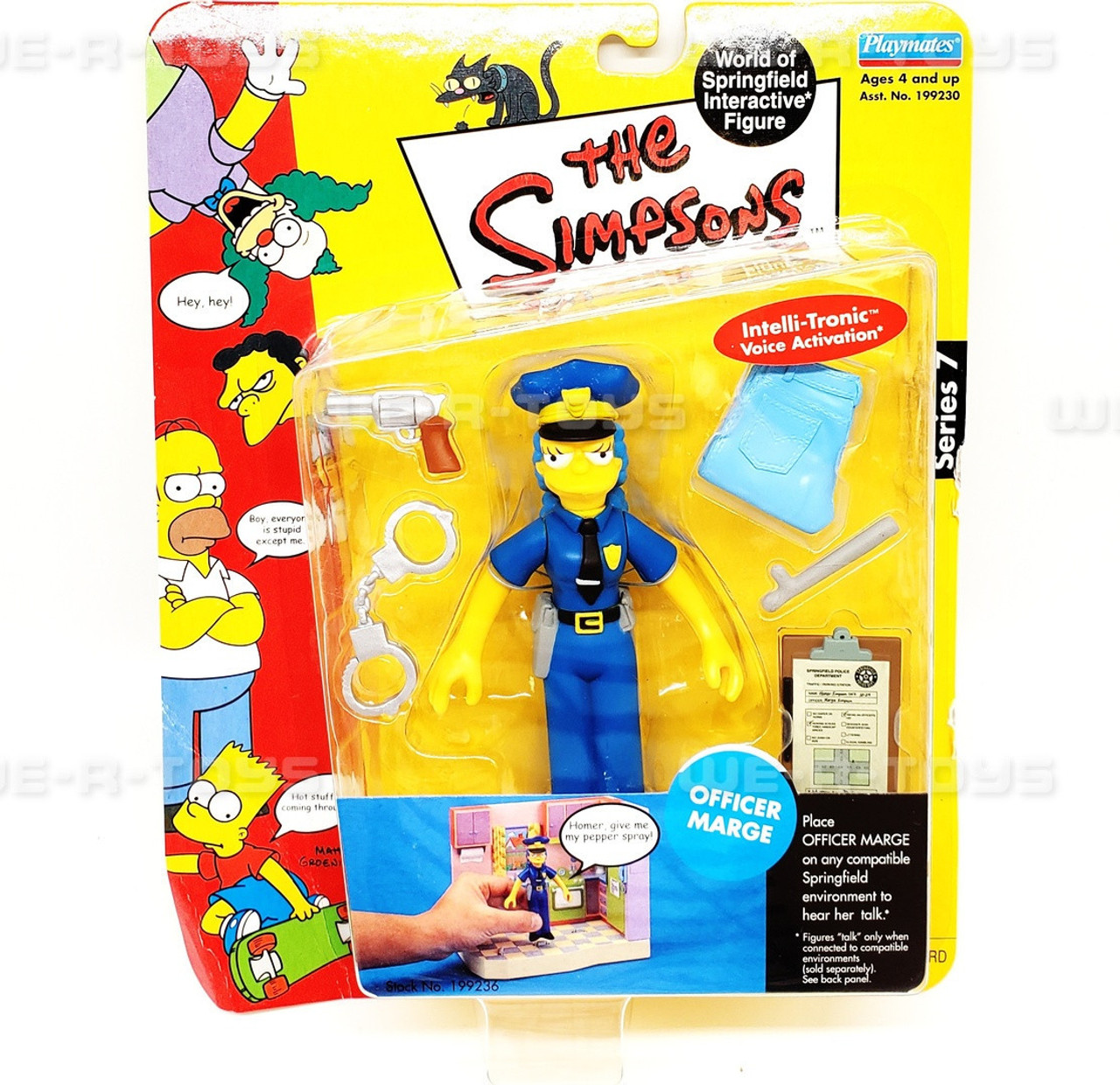The Simpsons World of Springfield Interactive Figure Officer