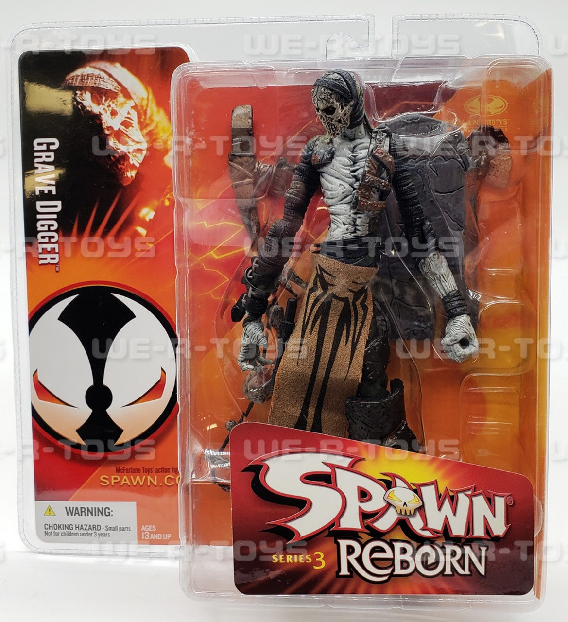 Spawn Reborn Series 3 Grave Digger Action Figure McFarlane Toys 2005