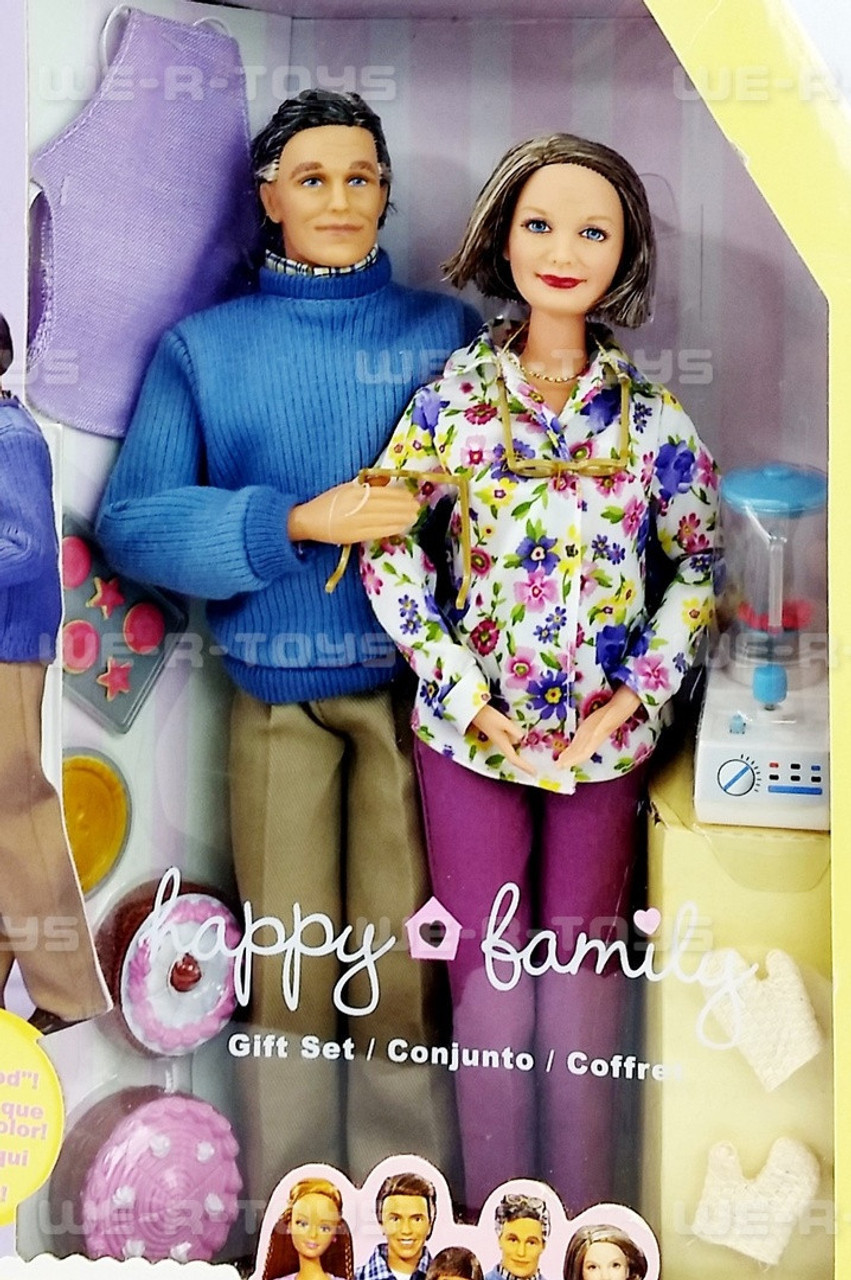 Barbie Happy Family Grandma's Kitchen Doll Gift Set 2003 Mattel #B9880 NRFB  - We-R-Toys