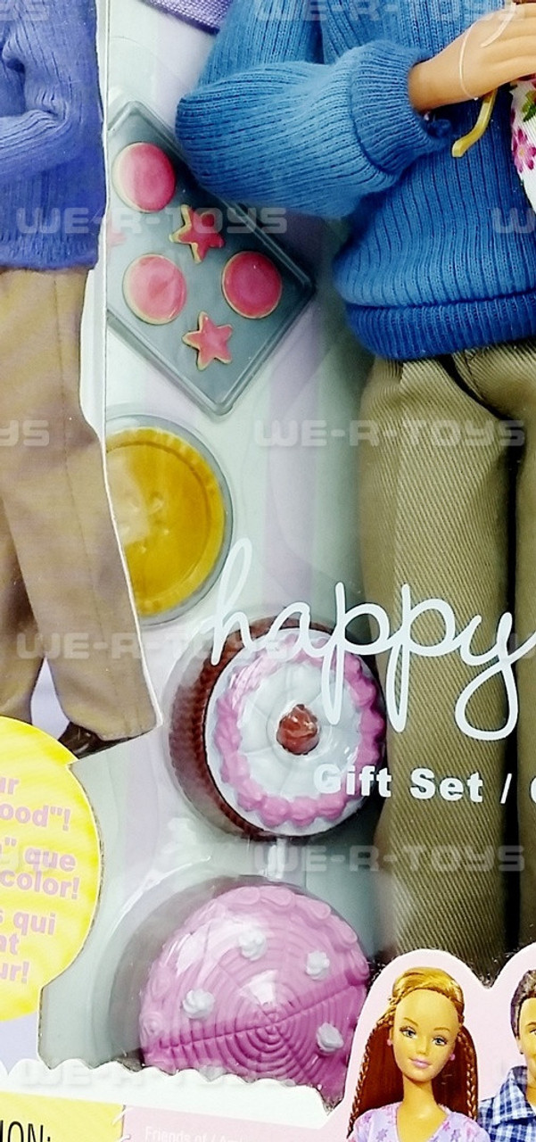 Barbie Happy Family Grandma's Kitchen Doll Gift Set 2003 Mattel #B9880 NRFB