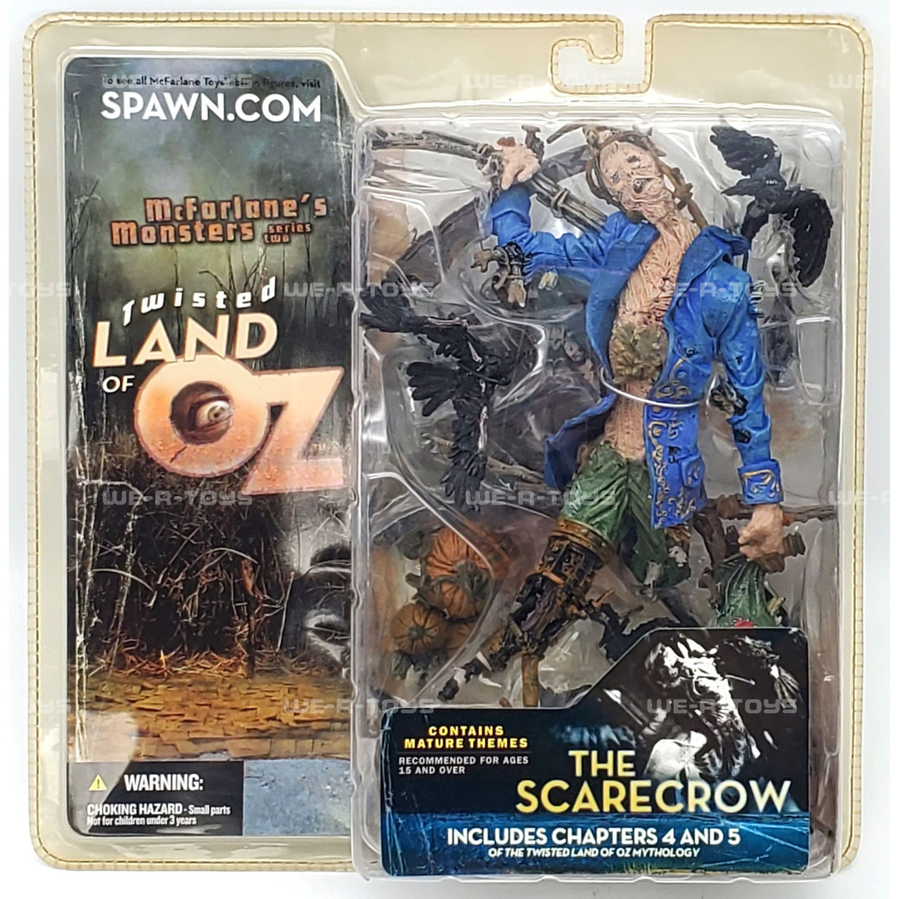 マクファーレン　Twisted land of Oz 2体セット New McFarlane's Monsters Twisted Land of Oz The Scarecrow