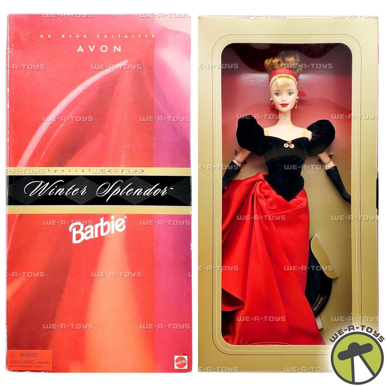 Winter Splendor Barbie Special Edition Avon Exclusive1998 Mattel 19357