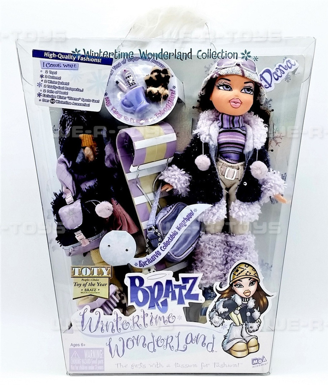 Bratz Wintertime Wonderland Dana Doll 2003 MGA Entertainment #260370 NRFP -  We-R-Toys