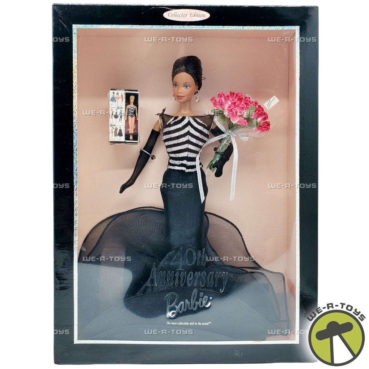 Barbie 40th Anniversary African American Doll 1999 Mattel 22336