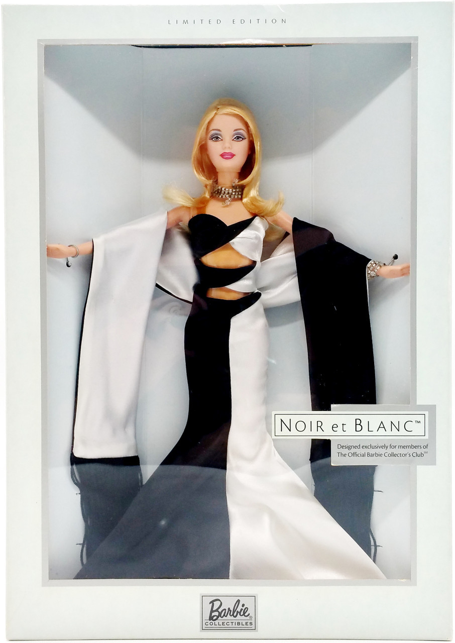 Noir et Blanc Barbie Doll 2002 Mattel B1992 We R Toys