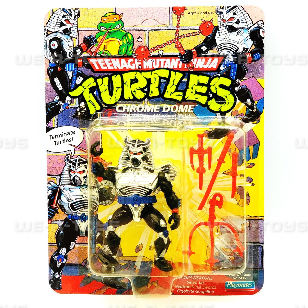 Teenage Mutant Ninja Turtles Chrome Dome Action Figure