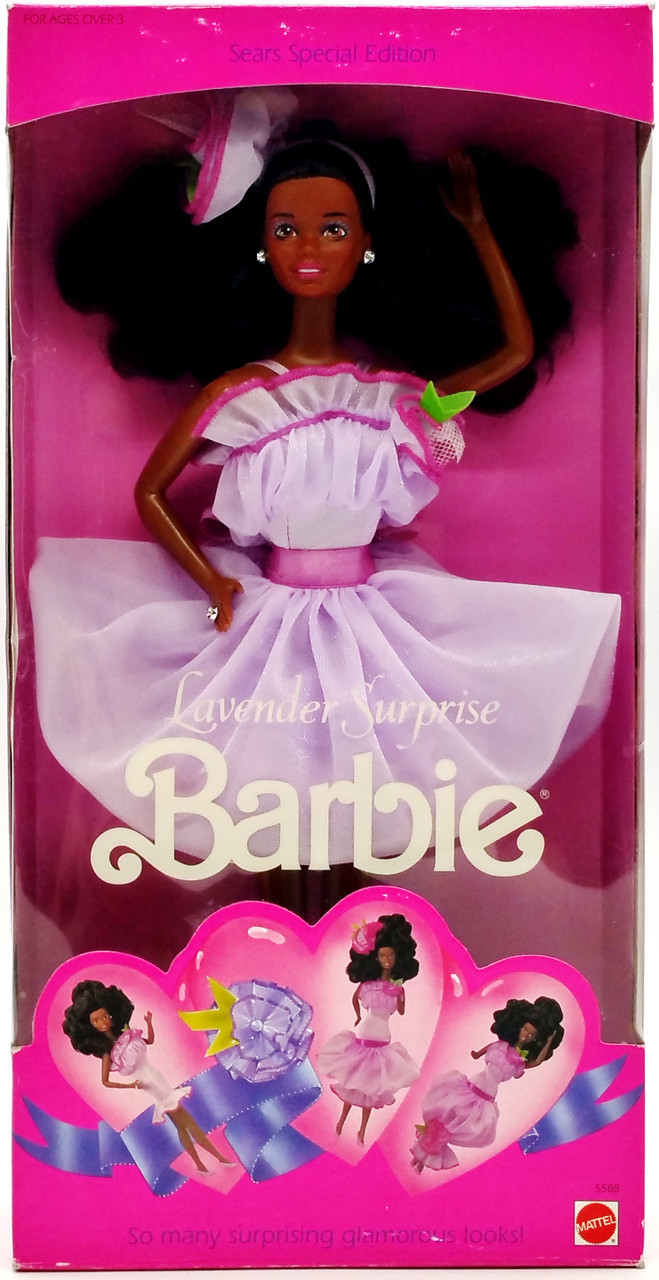 Mattel Barbie Lavender Surprise Special Edition AA 1989 Mattel