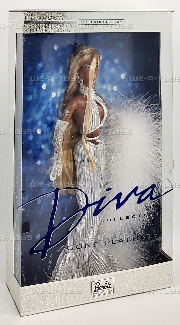 Barbie Diva Barbie Gone Platinum African American Doll 2001 Mattel