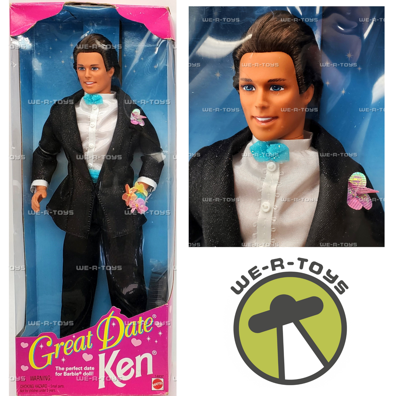 Barbie Great Date Ken Doll 1995 Mattel #14837 NRFB We-R-Toys