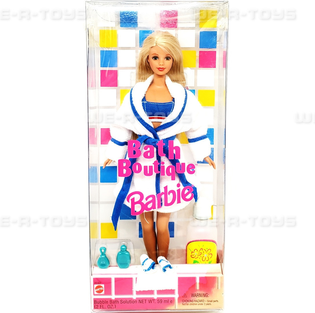 Barbie Bath Boutique Doll 1998 Mattel #22357 - We-R-Toys