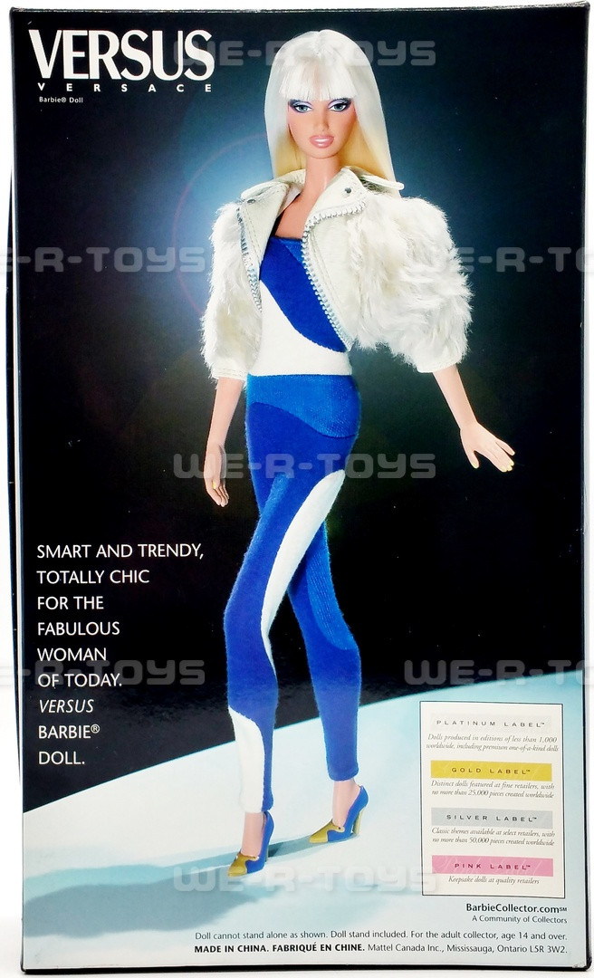 Barbie Versus Versace Doll 2004 Mattel B9767 NRFB