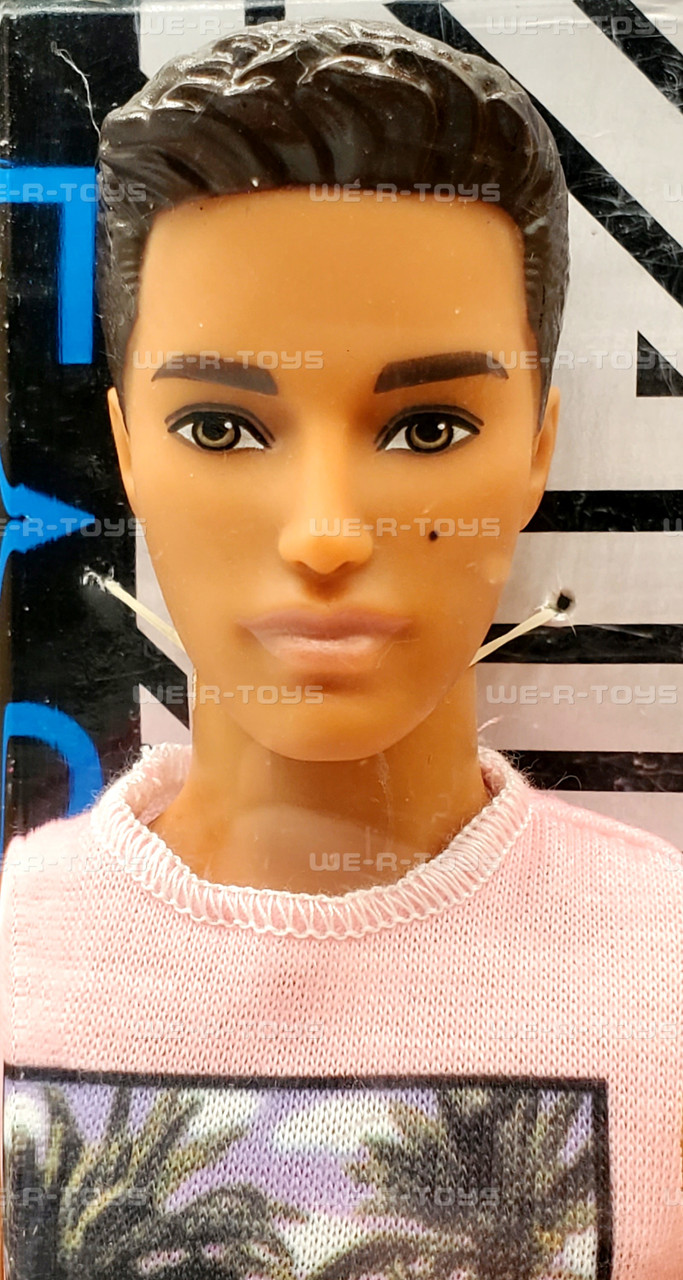 Ken Fashionistas Doll Model Number 17 Cali Cool 2017 Mattel