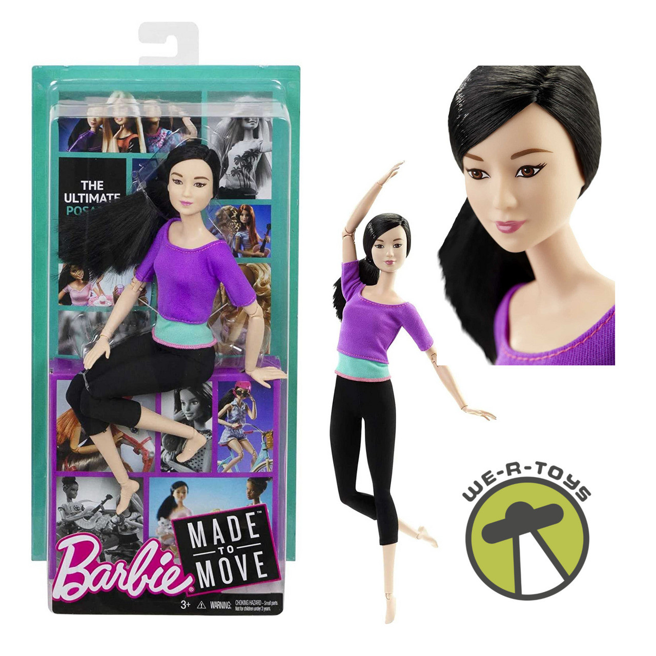 Barbie® Fitness Articulée violet, DHL84