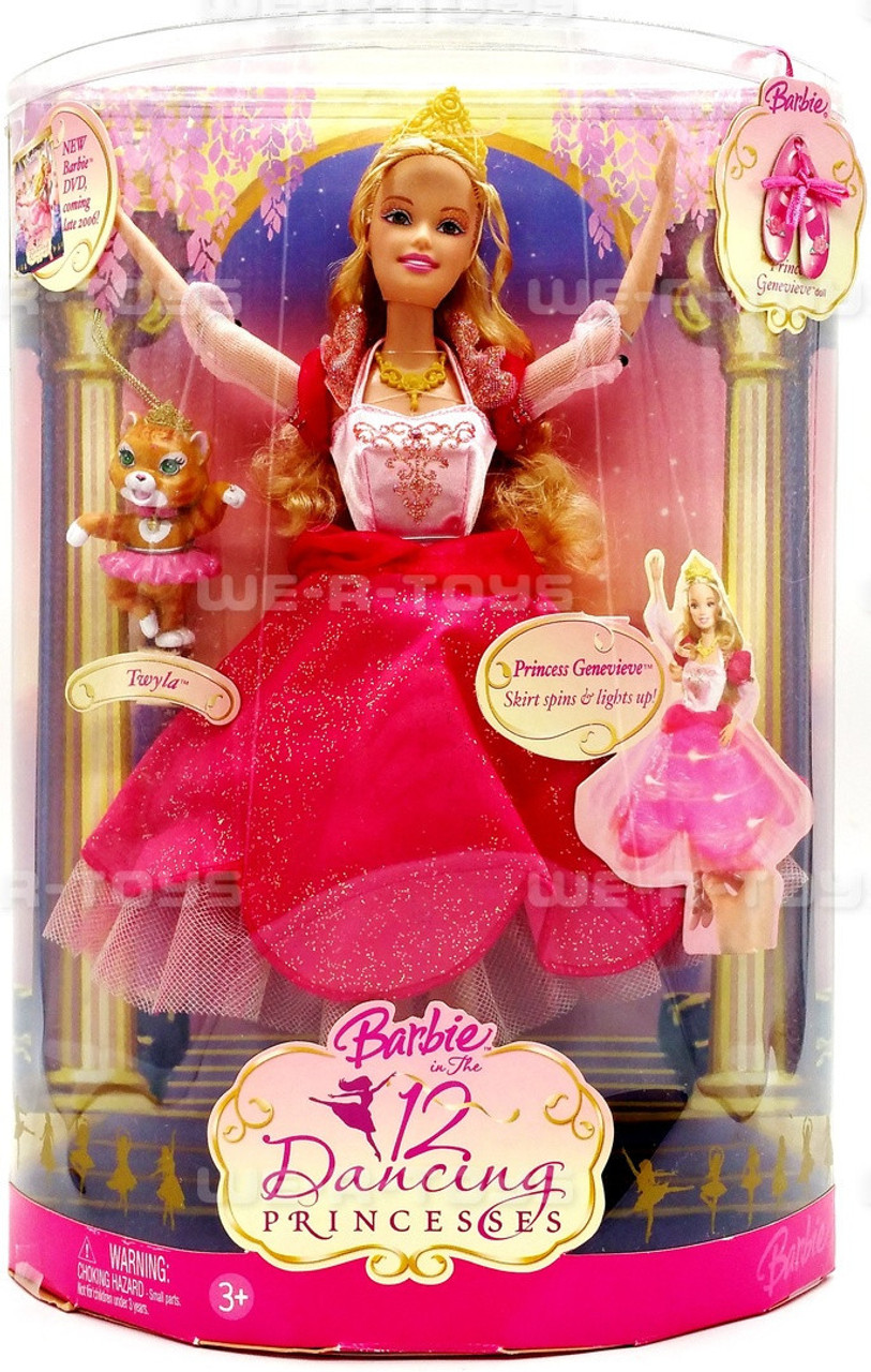 Princess Genevieve Doll - Barbie In The 12 Dancing Princesses 2006