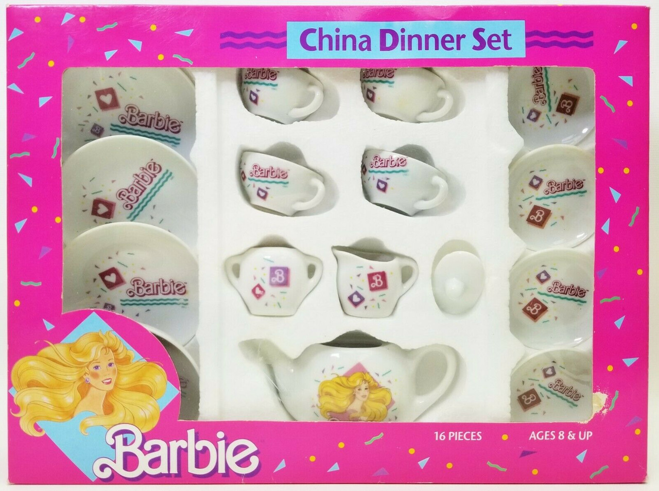 barbie dinner set