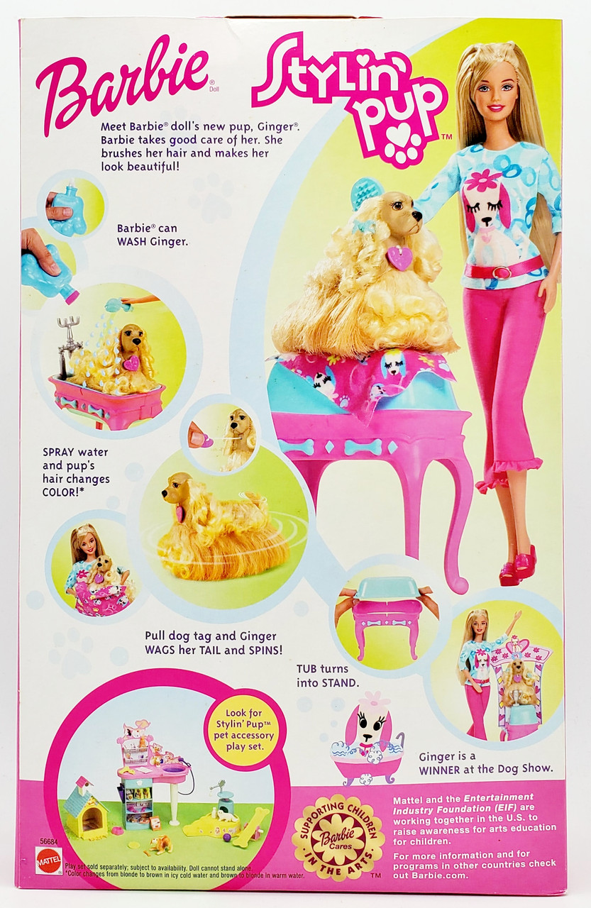 Barbie Stylin' Pup Doll 2002 Mattel 56684 - We-R-Toys