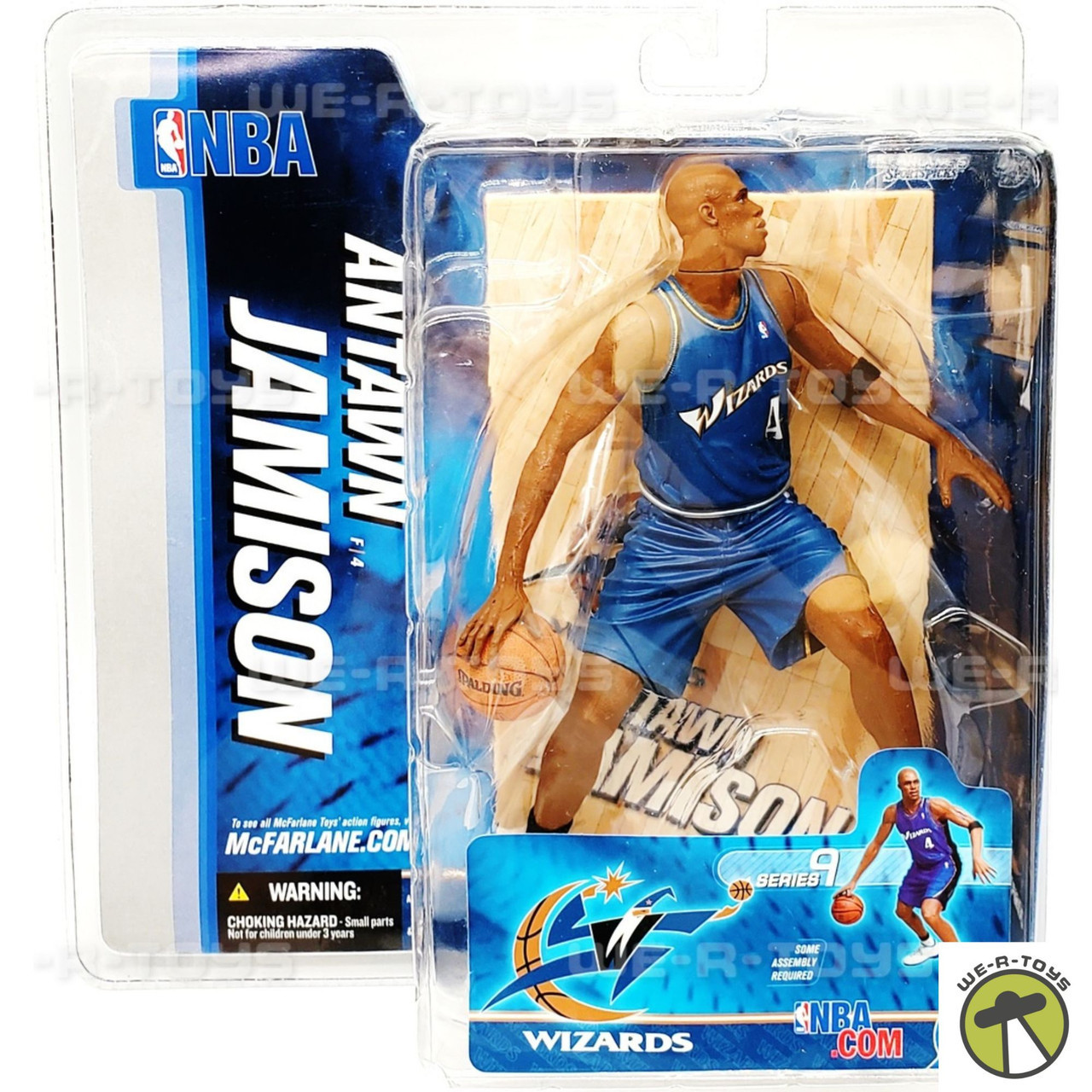 NBA Series 9 Wizards #4 Antawn Jamison Action Figure 2005