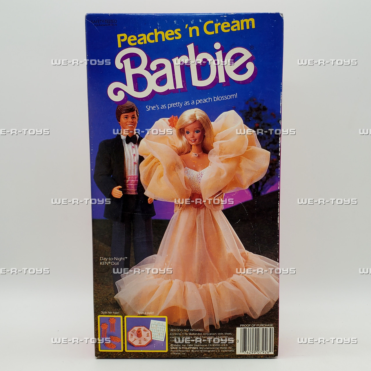 Peaches 'n Cream Barbie Doll Vintage 1984 Mattel #7926 NEW - We-R-Toys