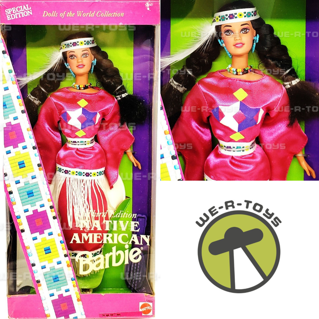 Barbie Doll of the World Collection Native American Doll 1994 Mattel #12699