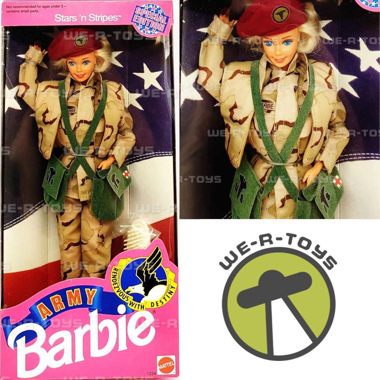 Barbie Stars 'n Stripes Special Edition Army Doll 1992