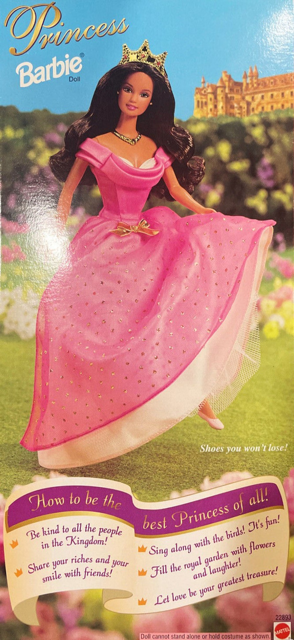 Pink Princess Barbie Dress Royal Princess Barbie Doll Pink Dress