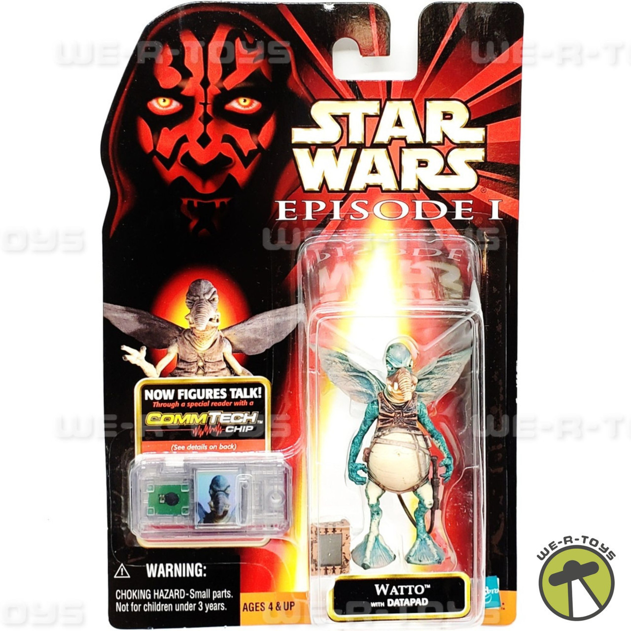 Star Wars Episode I Watto Action Figure with Datapad & CommTech 