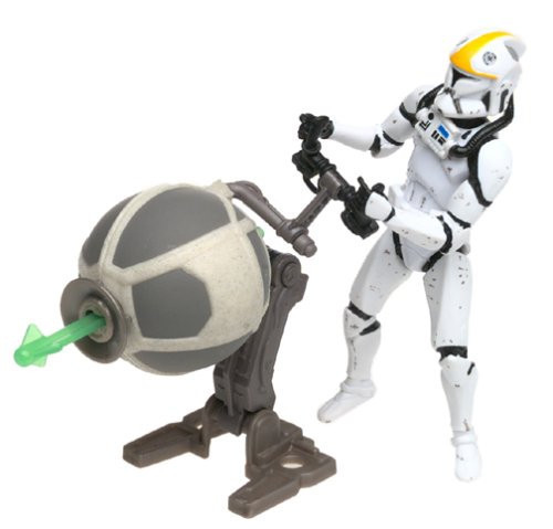 【中古】（非常に良い）Clone Trooper Republic Gunship Pilot Star Wars Attack of the Clones 3.75