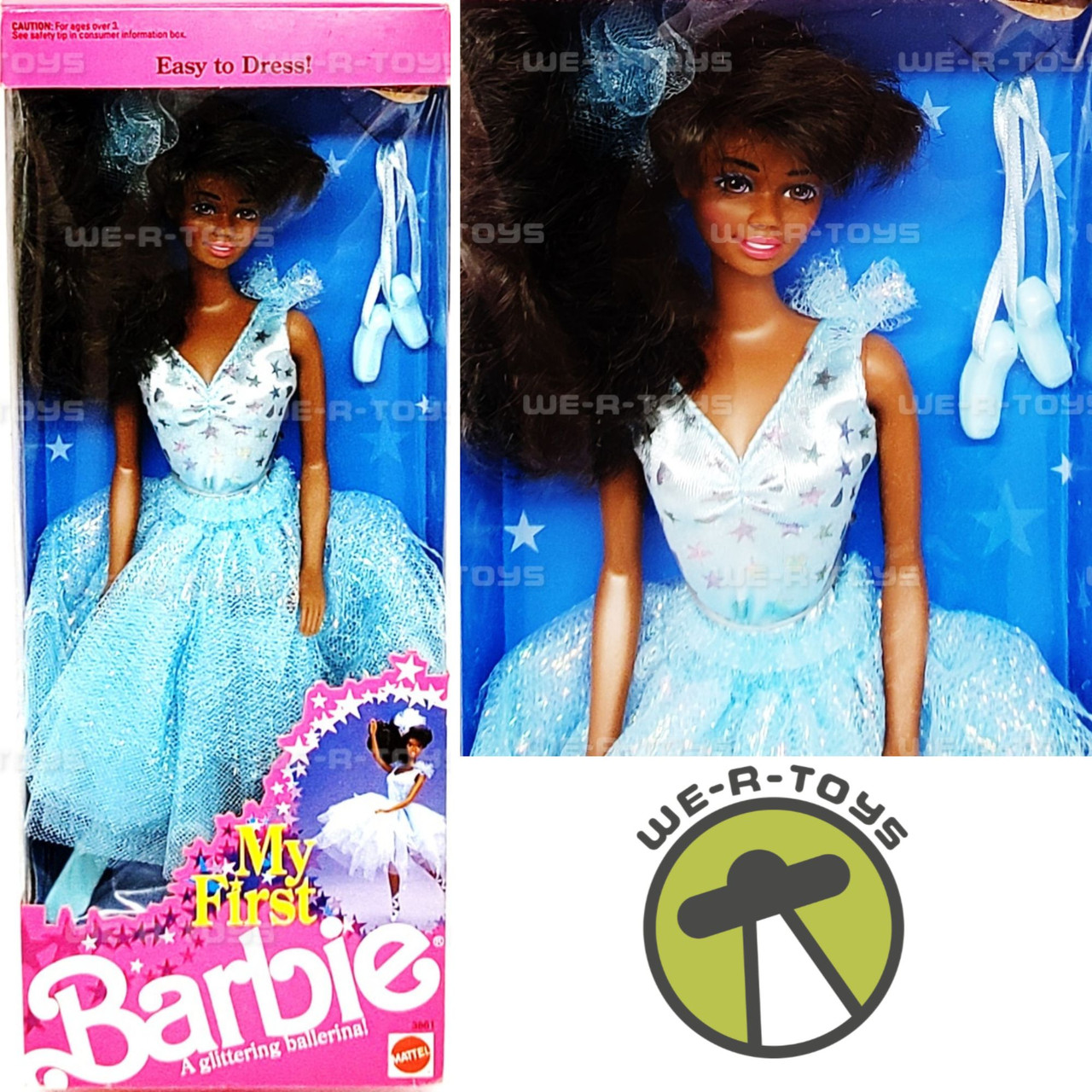 Barbie My First Ballet - Afro-américaine, 1986 (Mattel) - Poupée Collection Avec Accessoires