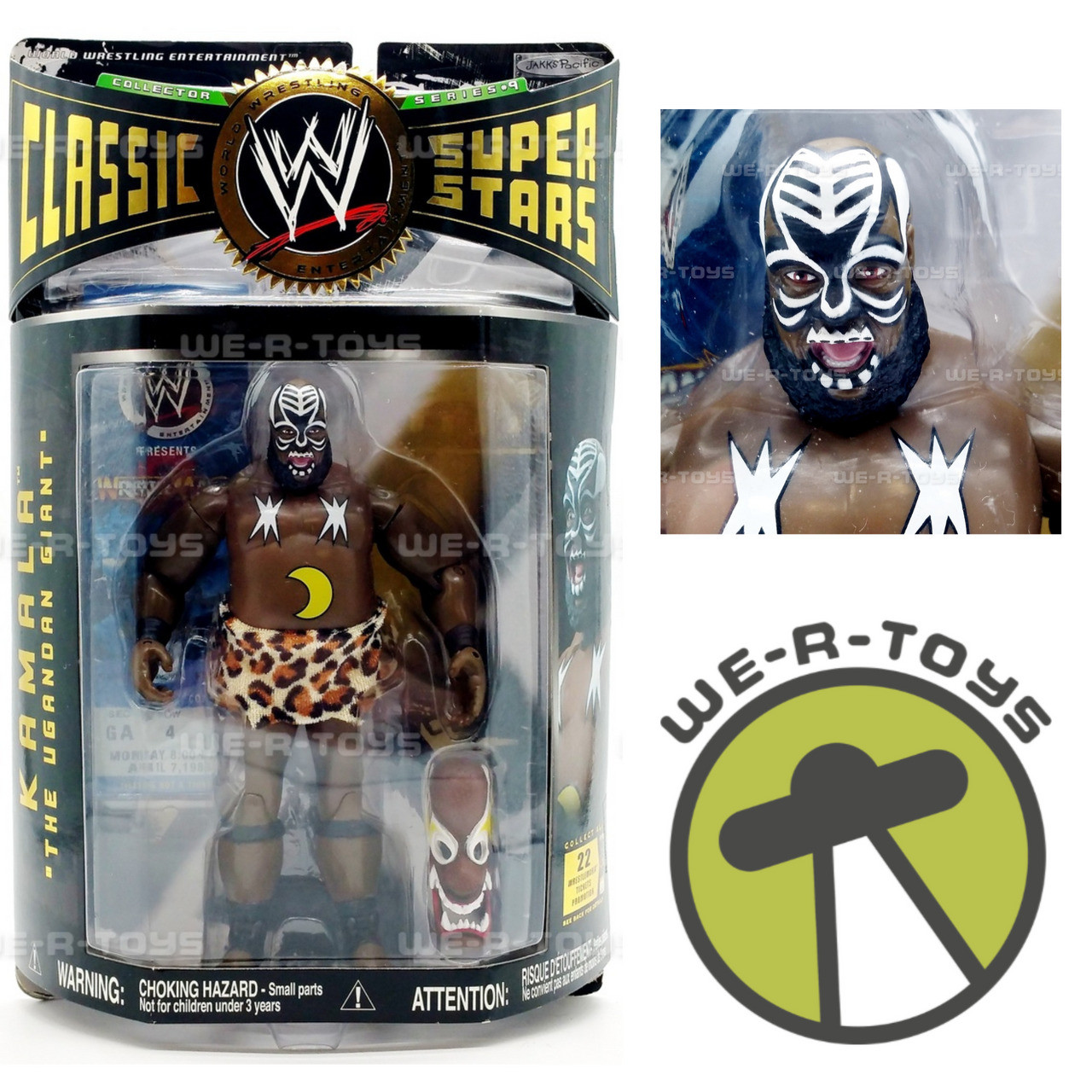 WWE Classic Superstar Collector Series #9 Kamala - We-R-Toys
