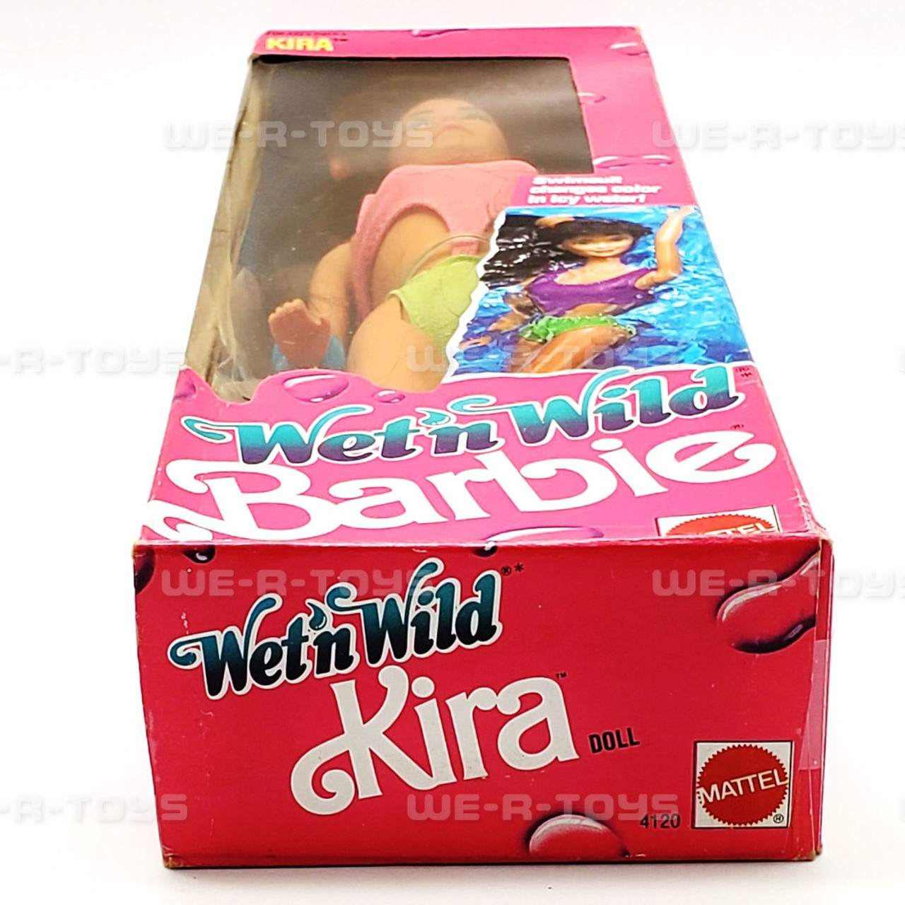 Barbie Wet 'N Wild Kira Doll Mattel 1989 No. 4120 NRFB - We