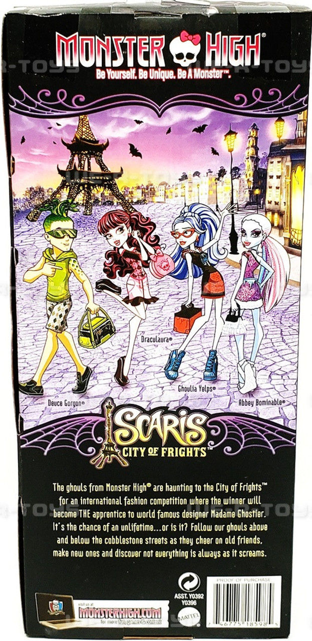 Monster High Scaris City of Frights Draculaura Fashion Doll Mattel #Y0396