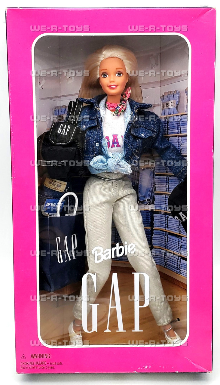 Barbie Special Edition Gap Doll Blue Jean Jacket 1996 Mattel