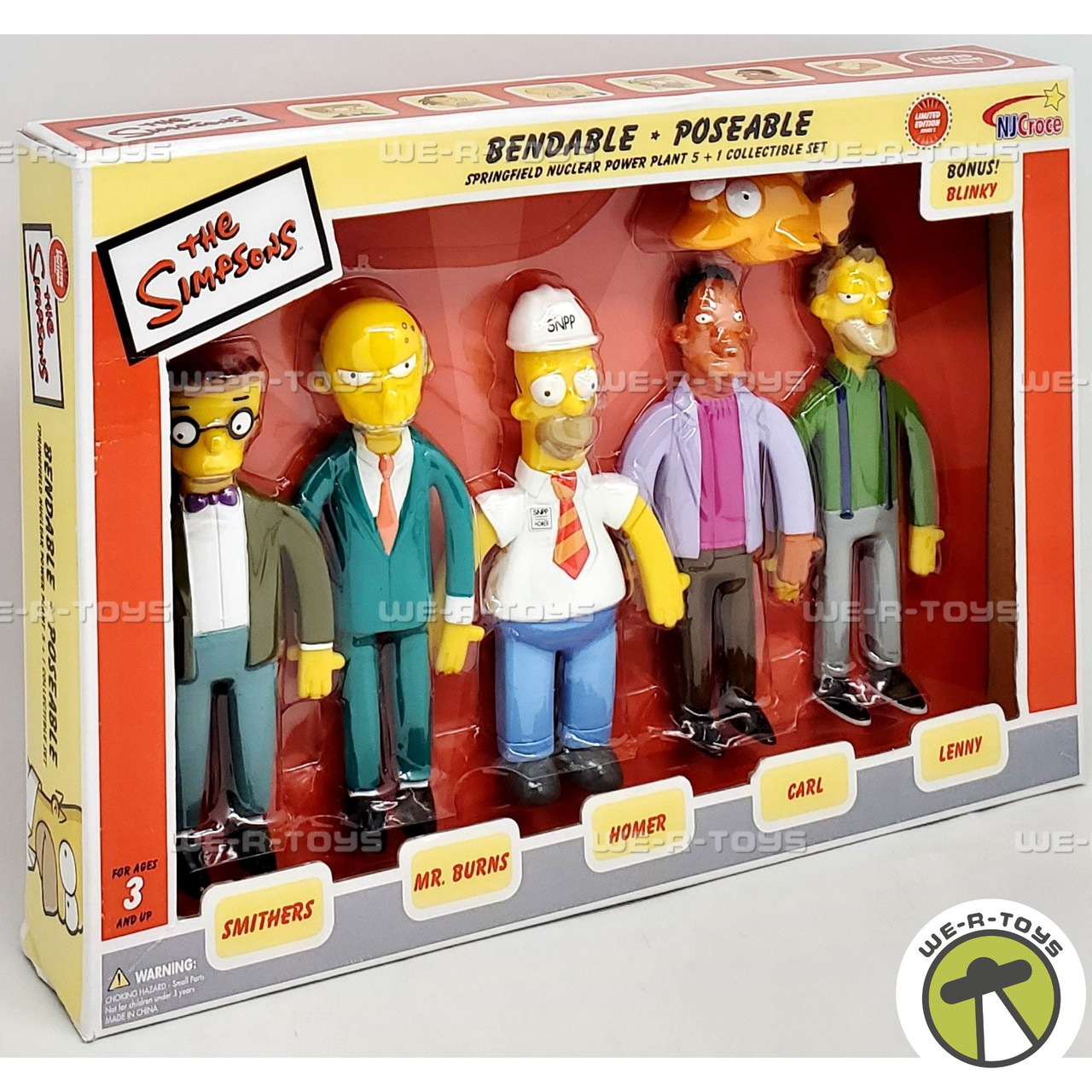 The Simpsons Bendable Poseable Springfield Nuclear Power Plant