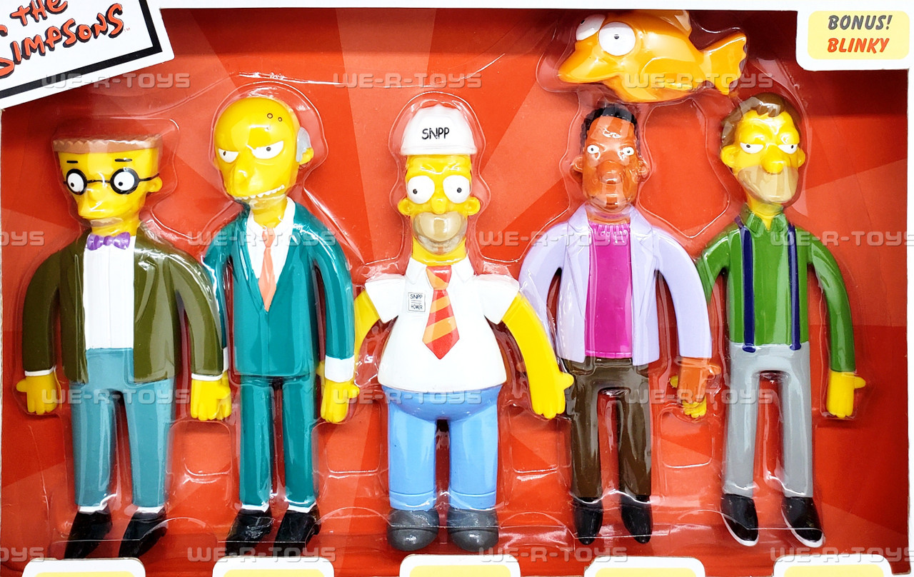 The Simpsons Bendable Poseable Springfield Nuclear Power Plant