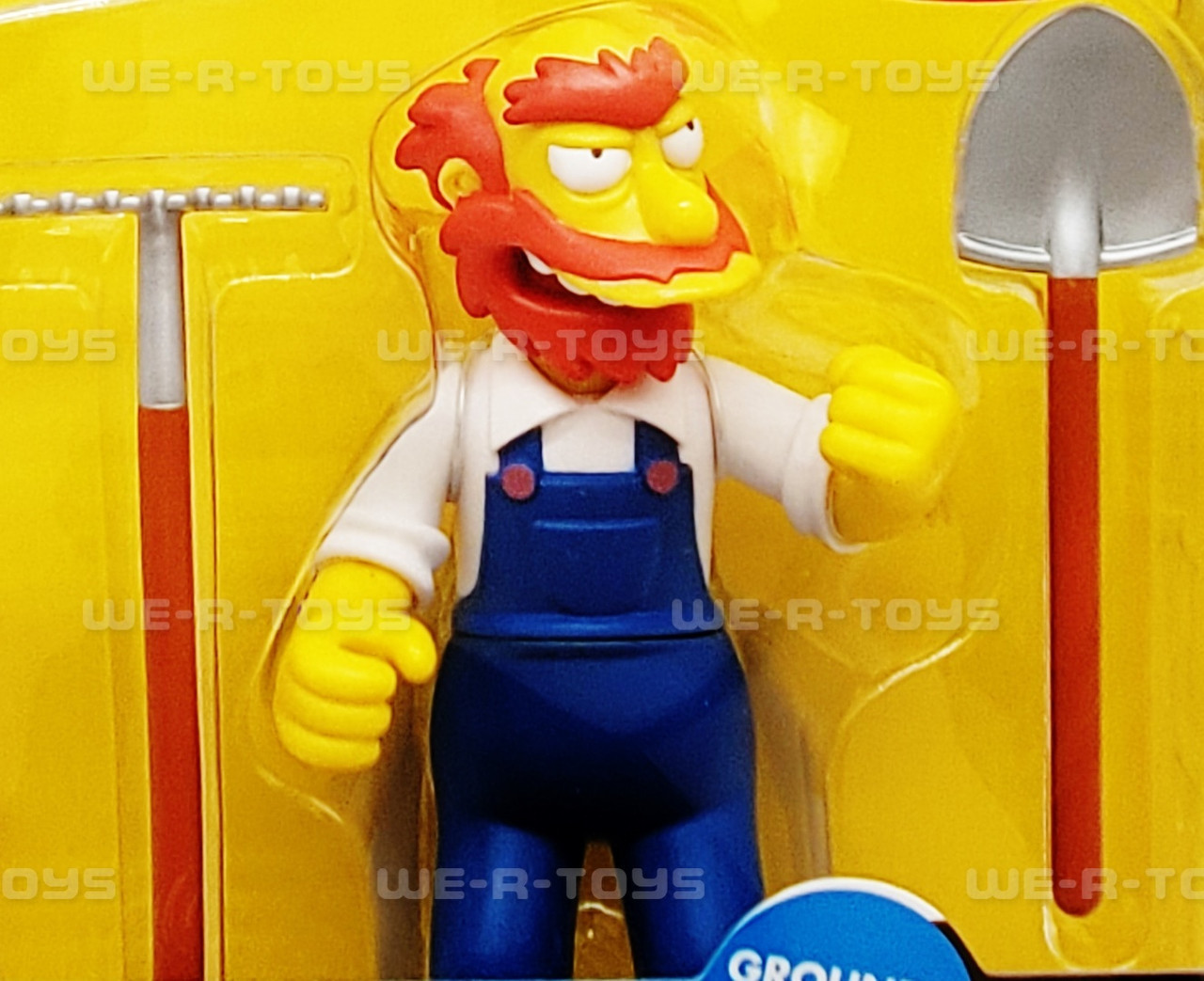 The Simpsons World of Springfield Interactive Figure Grounds-Keeper Willie  NEW